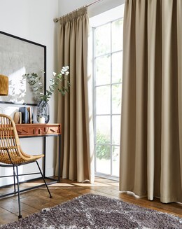 Twilight Woven Pencil Pleat Light Filtering Curtains