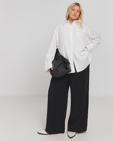 Oversized Cotton Poplin Shirt