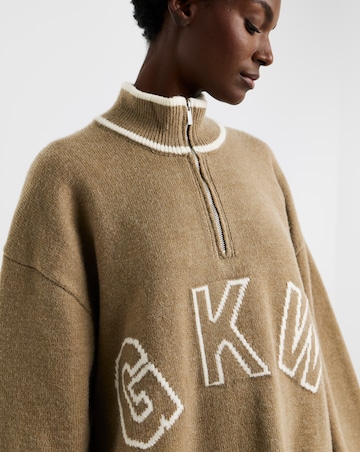 Gym King Restore 1/4 Zip Knit