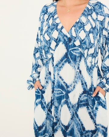 FatFace Noelle Water Leaf Maxi Dress