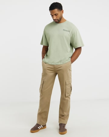 Jack & Jones Kumano Back Graphic T-Shirt - Green