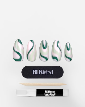 BLK Listed Instant Acrylic Nails, Swerve It
