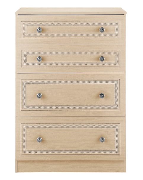 Richmond Ready Assembled 4 Drawer Chest
