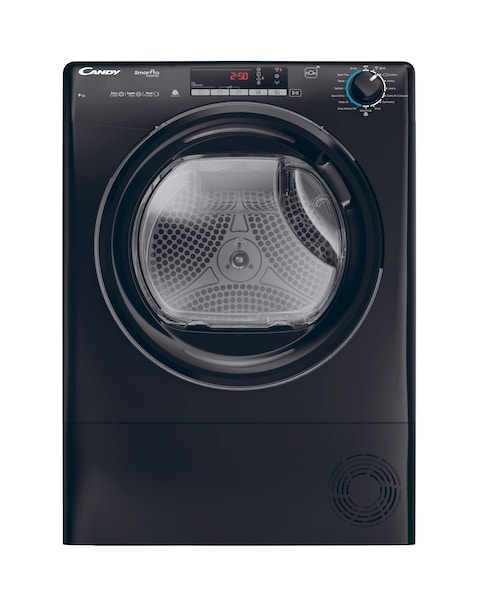 Candy Smart Pro CROEH9A3TBEB80/N 9kg Heat Pump Tumble Dryer Black + Install