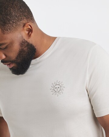 Jack & Jones Jackie crew Neck T-Shirt - Moonbeam