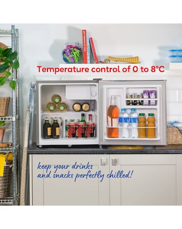 Russell Hobbs RHTTF0E1SS Table Top Fridge