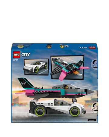 LEGO City Jet vs. Car