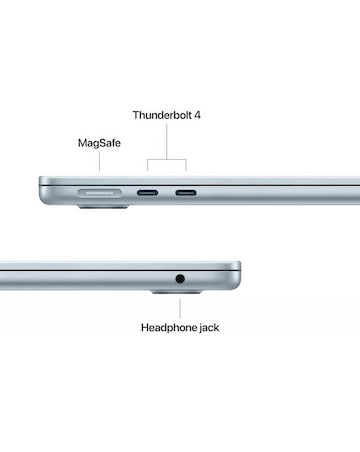 Apple MacBook Air (M4, 2025) 13in 10-Core CPU 8-Core GPU 16GB 256GB - Sky Blue