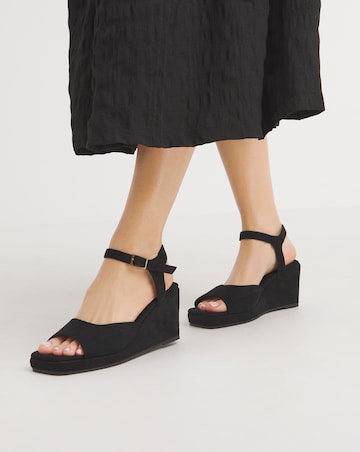 Lexi Barely There Wedge Sandals - Extra Wide Fit (EEE)