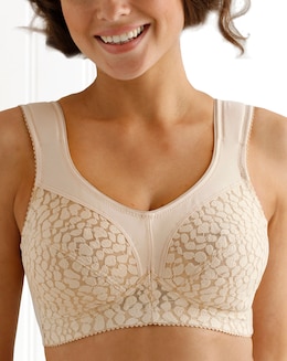 Miss Mary of Sweden Jacquard Non Wired Bra Skin