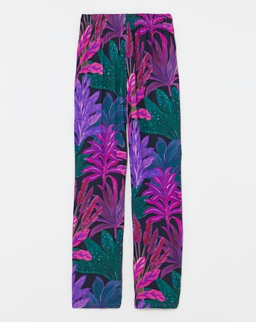 Graphic Tee Pyjama Set Floral Print