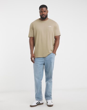 Jack & Jones Jayce Back Graphic T-Shirt - Natural