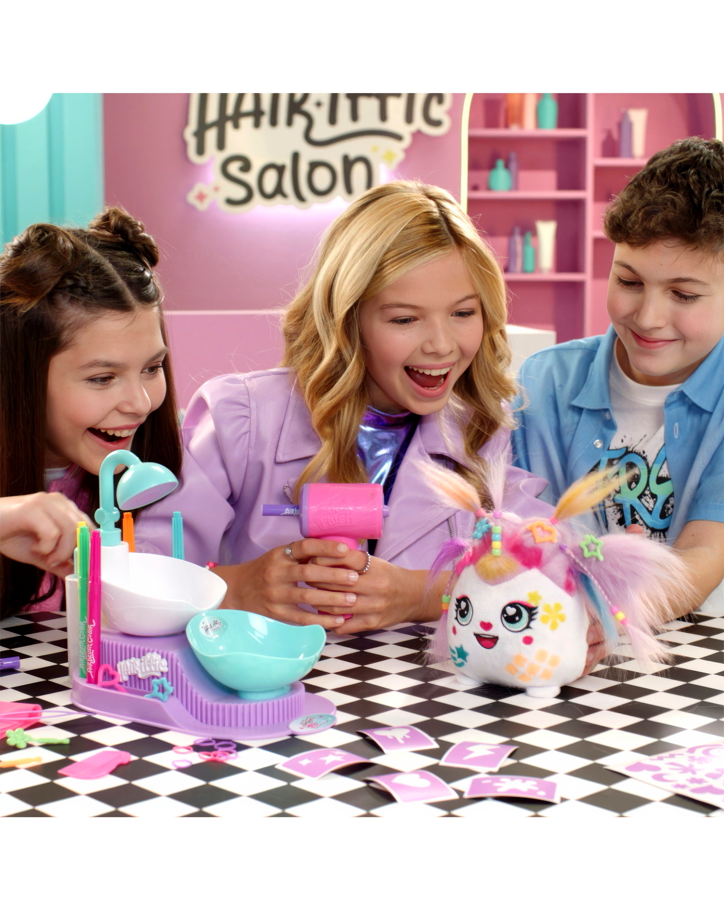 Airbrush Plush Hair'iffic Salon | Ambrose Wilson