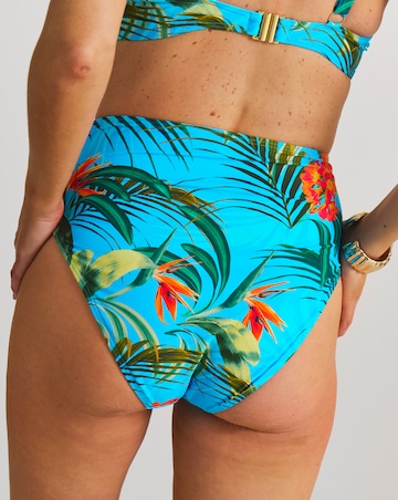 MAGISCULPT Firm Control Ruched High Waist Bikini Bottoms