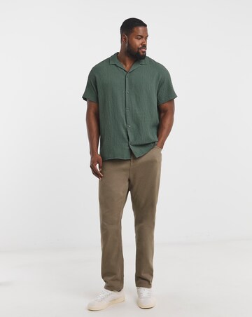 Jack & Jones Pablo Textured Resort Shirt - Green