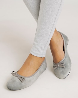 Moxie Soft Ballerina Slippers - Extra Wide Fit (EEE)