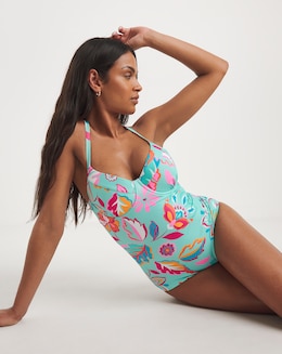 Padded Underwired Plunge Swimsuit
