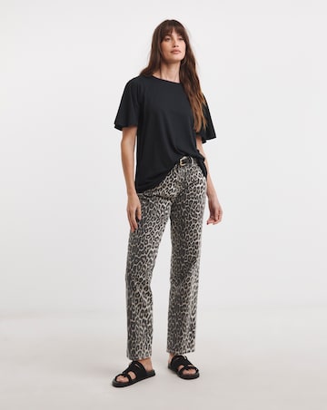 Angel Sleeve Longline Top