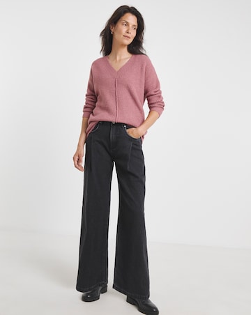 Rose V Neck Jumper