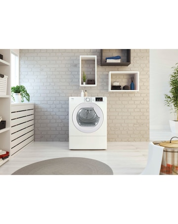 Hoover H-Dry 300 HLE V10DG-80 10kg Vented Tumble Dryer White + Install