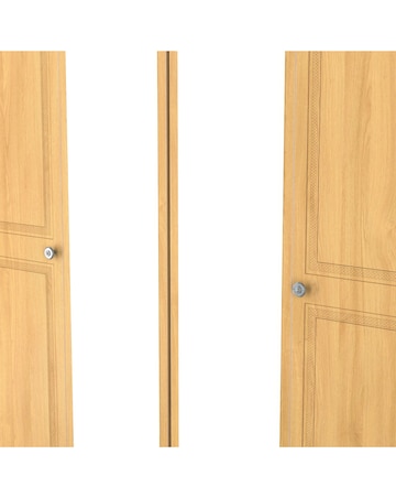 Richmond Ready Assembled 4 Door Wardrobe