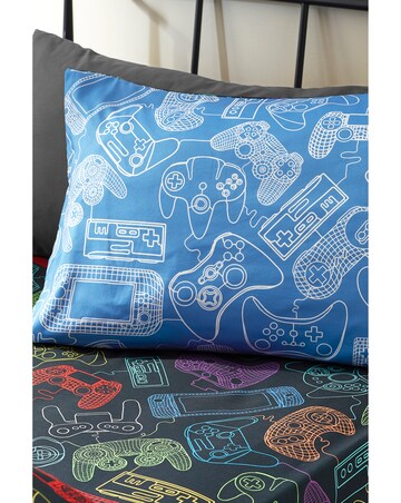 Catherine Lansfield Power Up Gamer So Soft Duvet Cover Set