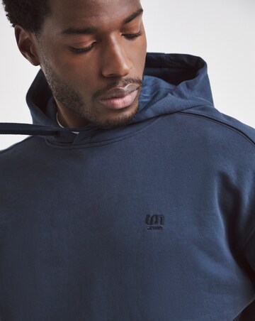 Union Relaxed Hooded Sweatshirt - Navy