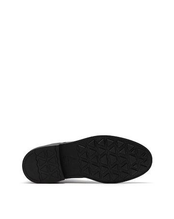 Clarks Newford Lacebt Boots - Black Leather