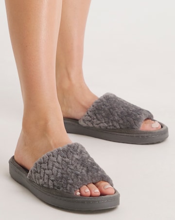 Constance Comfort Slider Slippers Wide E Fit