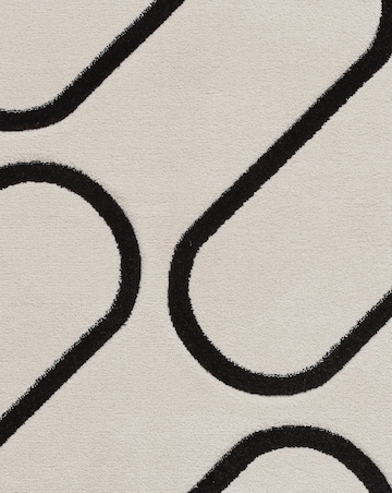 Catherine Lansfield Linear Curve Geometric Rug