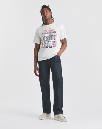 Levi's Short Sleeve Relaxed Fit Graphic T-Shirt - Natural