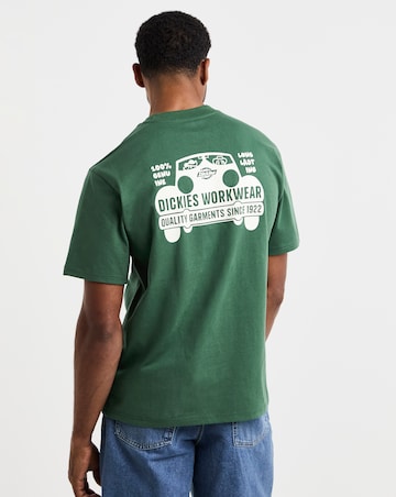 Dickies Short Sleeve Gordonsville Back Graphic T-Shirt - Pine