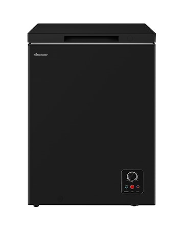Fridgemaster MCF100EB 97L Freestanding Chest Freezer - Black - E Rated