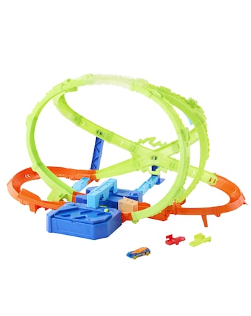 Hot Wheels Stunt Tracks Hypersphere Crash