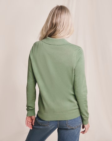 Julipa Collared Button Down Cardigan