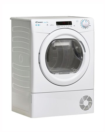 Candy Smart Pro CSOEC10DE WiFi 10kg Condenser Tumble Dryer White + Install