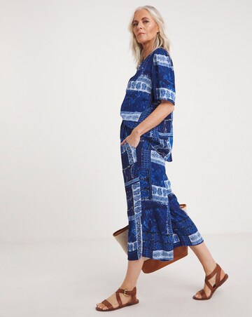 Julipa Printed Crop Trouser