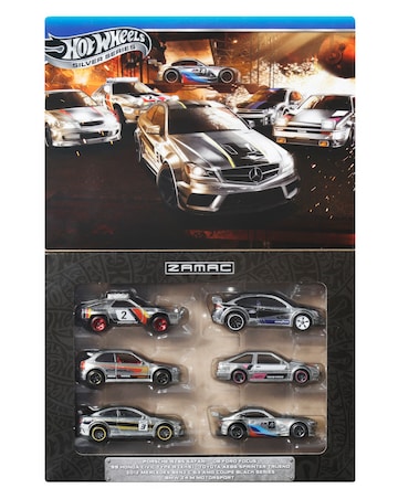 Hot Wheels Silver Series ZAMAC Multipack