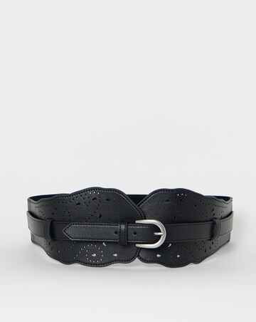 Scalloped Laser Cut Waist Belt