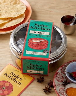 Spice Kitchen World Spice Tin