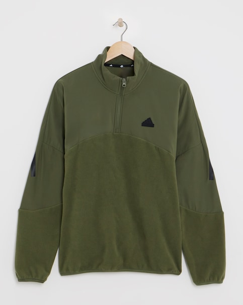 adidas 3 Stripes 1/4 Zip