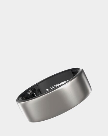 Ultrahuman Ring AIR Bluetooth Smart Ring - Raw Titanium - Size 10
