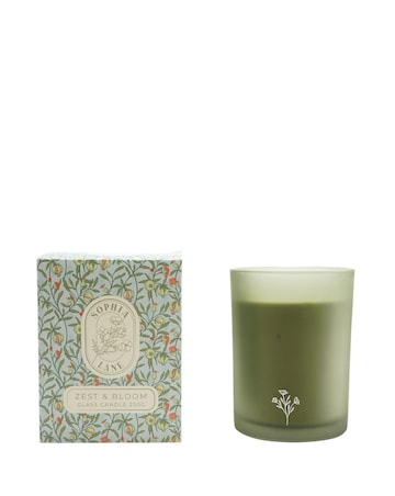 Sophia Lane Zest & Bloom Floral Candle - 250g