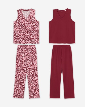 JD Williams Value 2 Pack Animal Pyjama Set