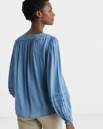 Square Neck Prairie Blouse
