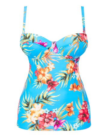Mix and Match Underwired Bandeau Tankini Top
