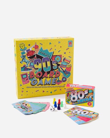 90s Board Game and 80s Trivia Set