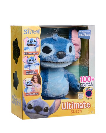 Disney Stitch Ultimate Stitch Live Action Feature Plush