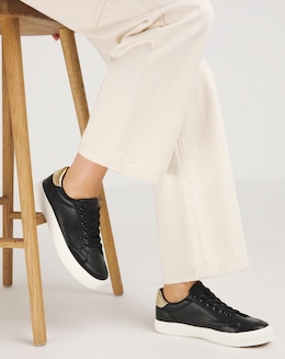 Millie Classic Lace Up Trainers - Extra Wide Fit (EEE)