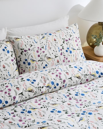 Eliza Floral Bird Duvet Cover Set